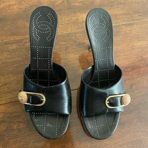 Authentic Chanel Mules size 38